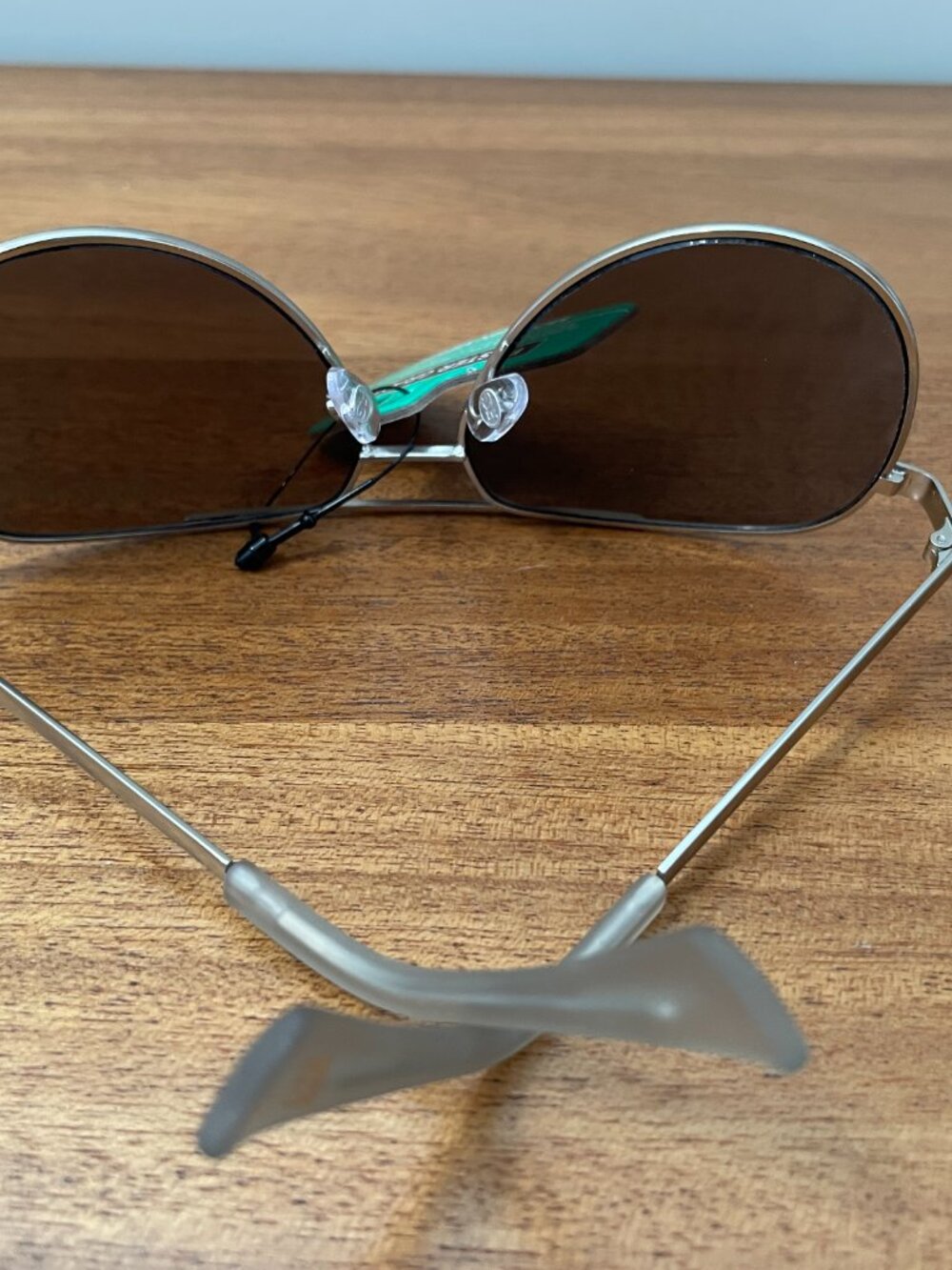 NWT Foster Grant Modern Men's Silver Aviator Sunglasses, Summer travel, beach - Picture 9 of 14
